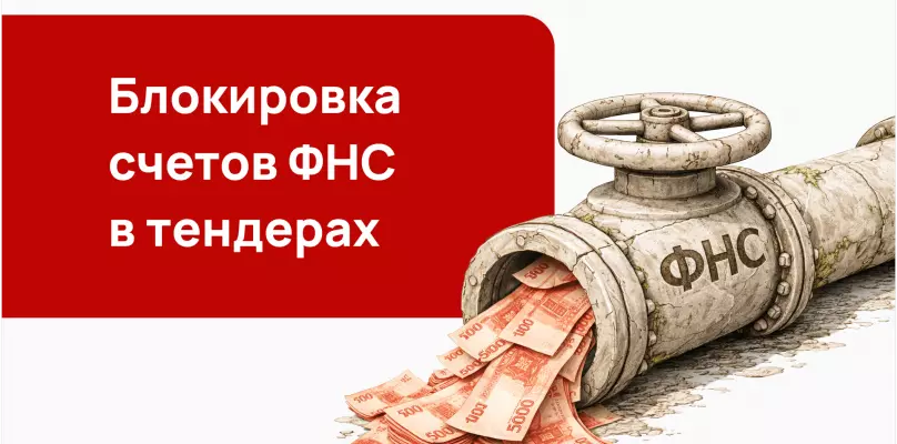 Блокировка счетов ФНС в тендерах: риски для поставщиков и исполнителей 2026