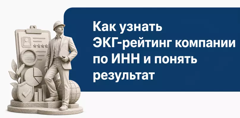 Как проверить ЭКГ-рейтинг компании по ИНН и расшифровать баллы