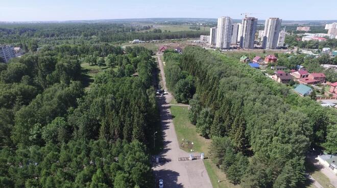 Благоустройство парка в Уфе