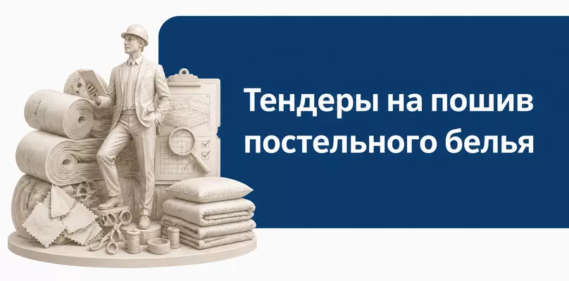 Тендеры на пошив постельного белья: размеры, ткань и комплектация поставки по 44-ФЗ и 223-ФЗ